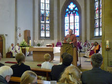 Festgottesdienst zum 50jahrigen Priesterjubiläum von Stadtpfarrer i.R. Geistlichen Rat Ulrich Trzeciok (Foto: Karl-Franz Thiede)